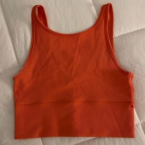 Lululemon Power Pivot reversible tank - warm coral